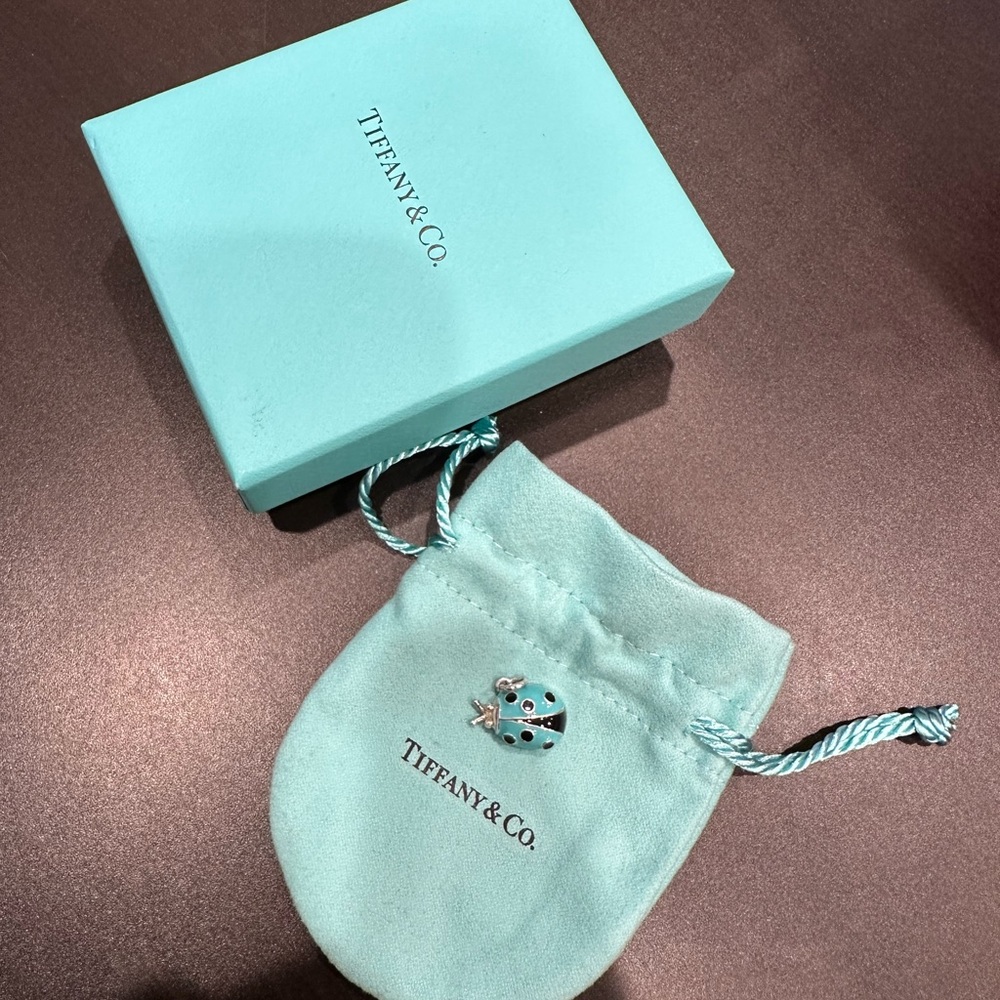 🔴SOLD🔴Tiffany & Co. Blue Ladybug Charm